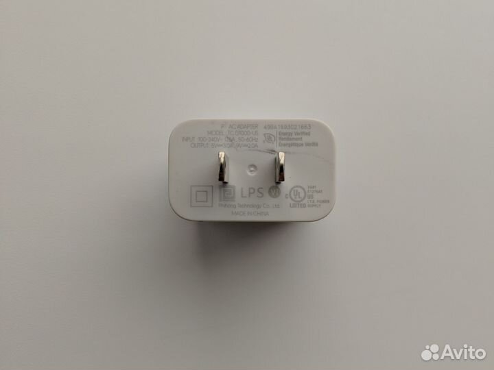 Оригинальное зарядное Google Pixel