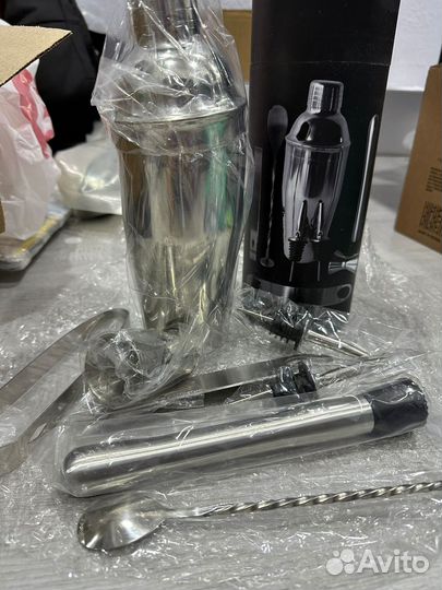 Набор для приготовления коктейлей шейкер