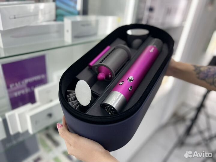 Стайлер Dyson Airwrap Complete Long Fuchsia/Nickel