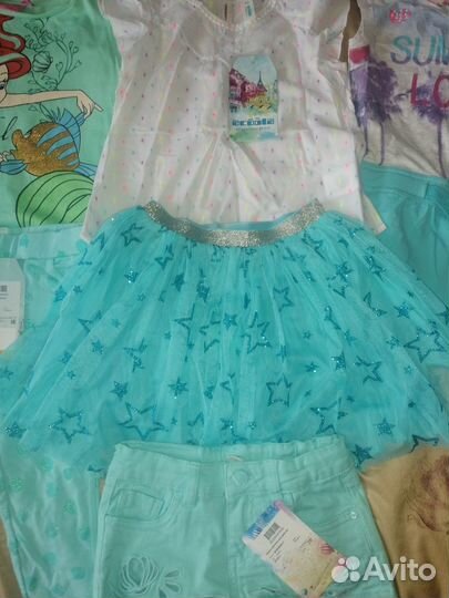 Пакетом летние вещи на р 104