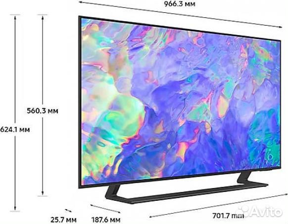 Телевизор Samsung UE43CU8500U 2023