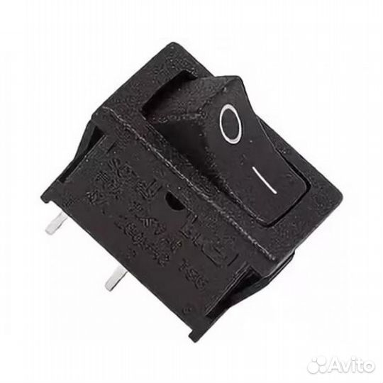 Выключатель RK-14 3А 250V черный (Тумблер)