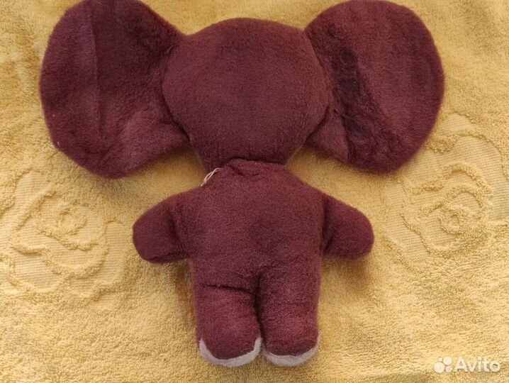 Игрушка плюш СССР Чебурашка старенький