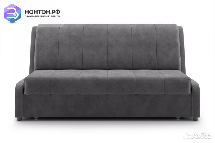 Диван аккордеон Вернисаж серый