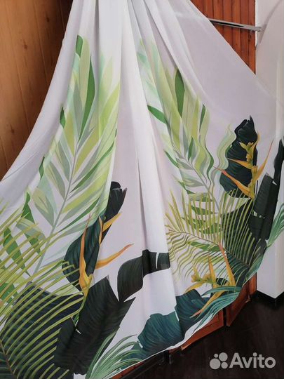 Тюль шёлк в двух расцаетках