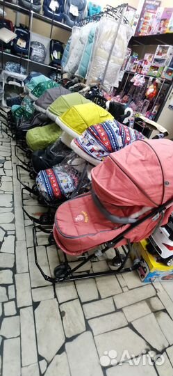 Санки коляска Ника Прво Россия