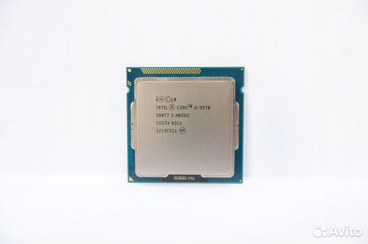 Intel(R) Core(TM) i5-3570 CPU 3.40GHz 3.40 GHz