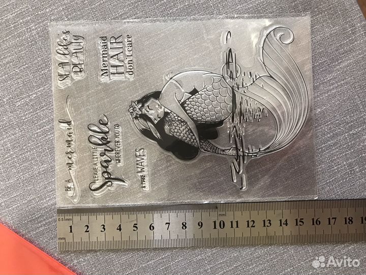 Силиконовый штамп для творчества 