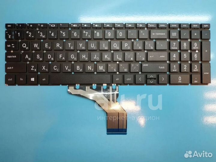 Клавиатура для HP Pavilion 15-cx без рамки