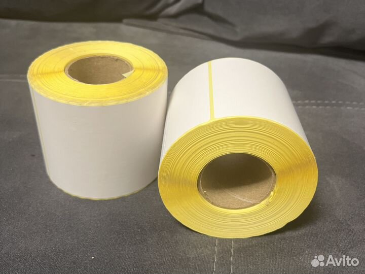 Термоэтикетки 75х120, 58х40 мм