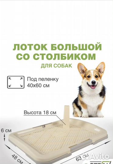 Лоток для собак