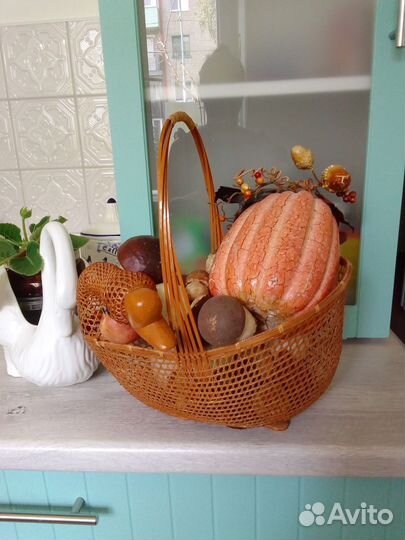 Корзины интерьерные винтаж