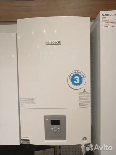 Котел настенный газовый 2-контурный Bosch WBN6000