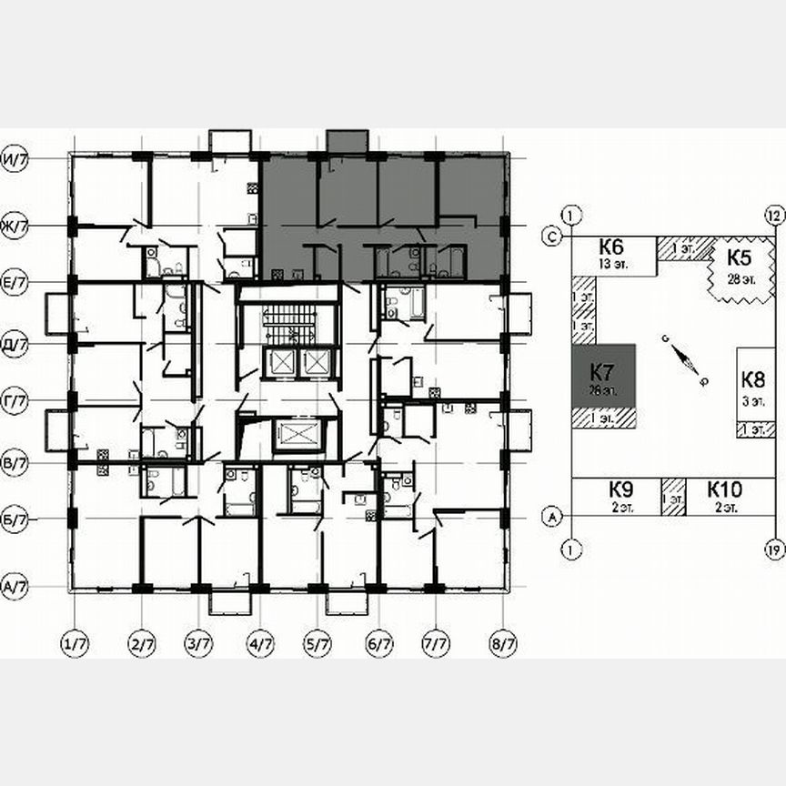 3-к. квартира, 96,4 м², 17/28 эт.