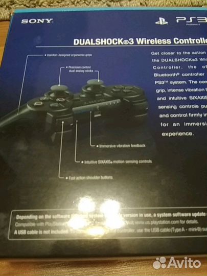 Джойстик для sony ps3 dualshok3