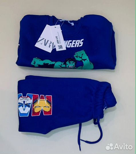 Костюм теплый 1-6 лет Турция