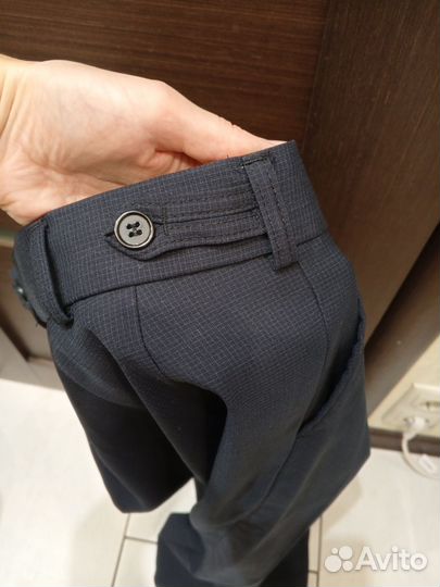 Брюки классические на мальчика 128-134