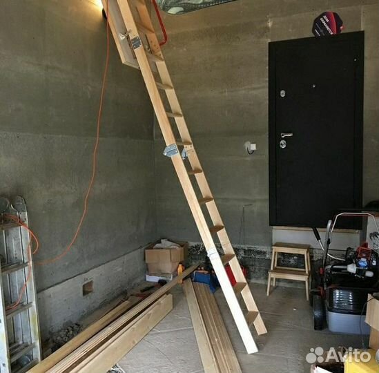 Лестница чердачная