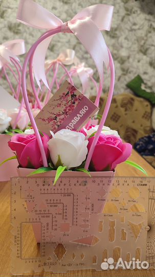 Розы из мыла к 8 марта