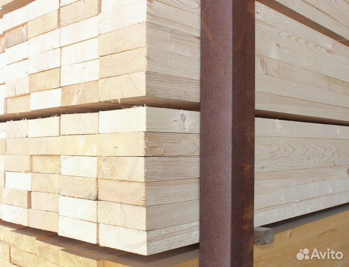 Доски без обзола, сосна, разные сечения