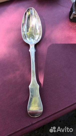 Серебро.Десертная ложка 84 пр 1850 г. 38 гр