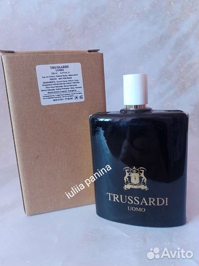 Оригинал tester Trussardi Uomo 100 мл