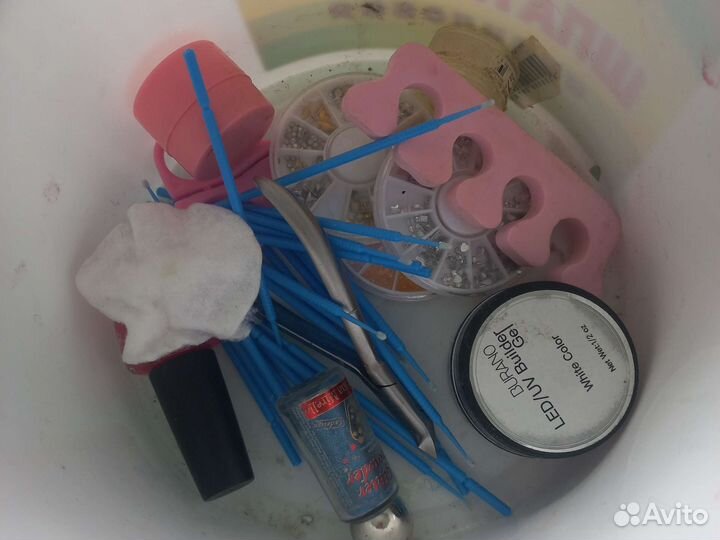 Маникюрный набор с лампой