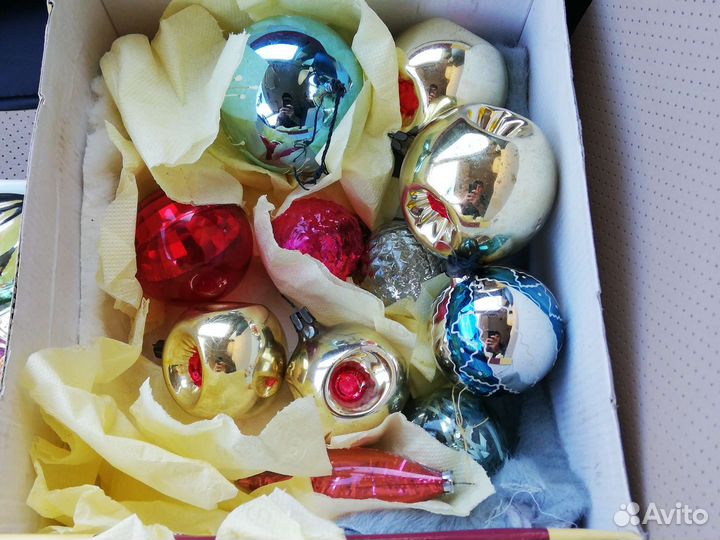 Елочные игрушки СССР