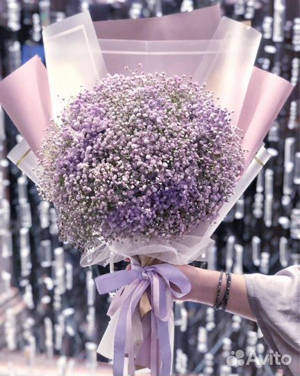 Радужная Гипсофила. Букеты на Любой Праздник