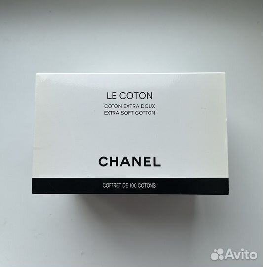 Chanel хлопковые салфетки спонжи 100 шт