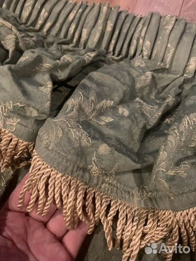 Шторы + тюль бу