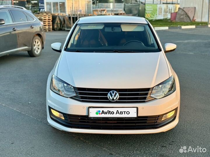 Volkswagen Polo 1.6 AT, 2018, 80 898 км