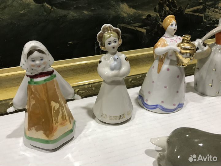 Фарфоровые Статуэтки СССР