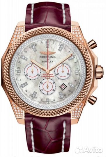 Ремешок на часы Breitling 24мм из кожи крокодила