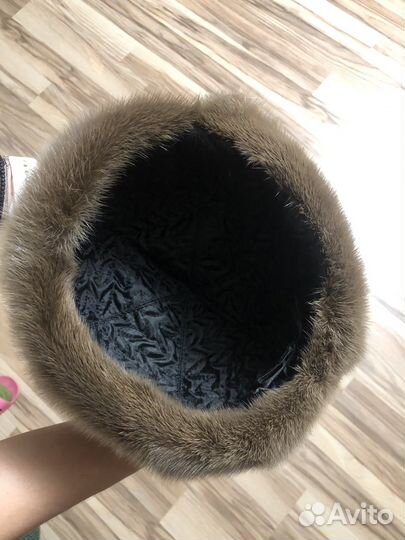 Шапка норковая
