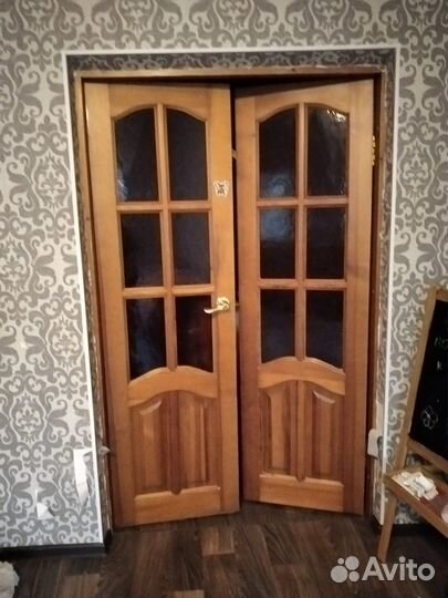 Двери межкомнатные из массива бу