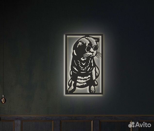 Деревянное панно