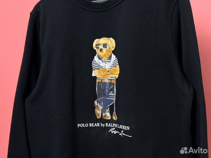 Свитшот Polo Ralph Lauren Golf Bear Black