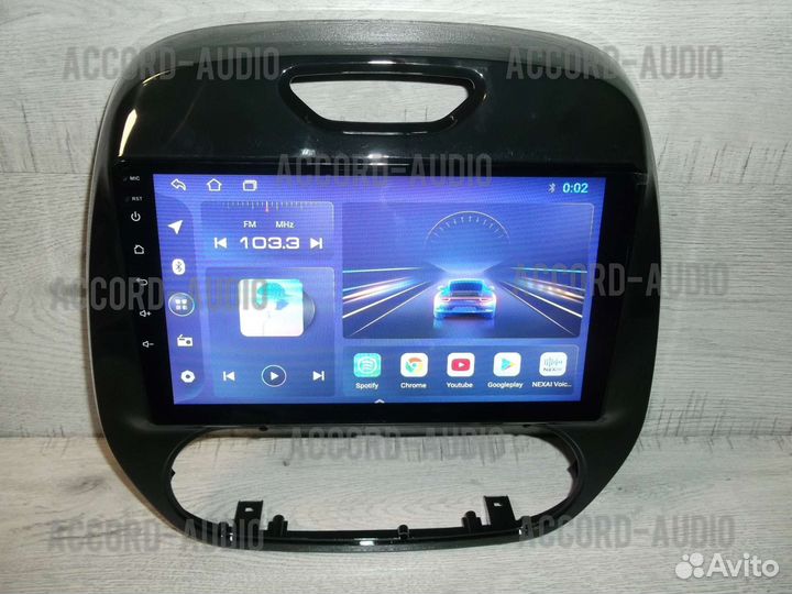 Магнитола Renault Kaptur Android 2/32 GPS WiFi
