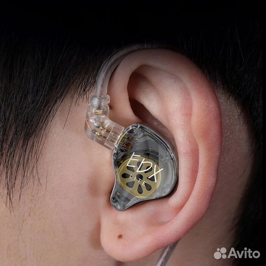 Наушники динамические, арматурные KZ-EDX Lite, KZ