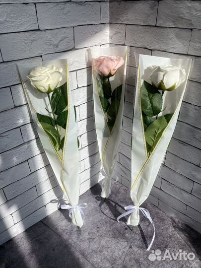 Букеты из мыльных цветов