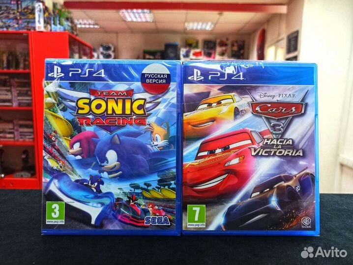 Гонки для 2-х игроков для PS4