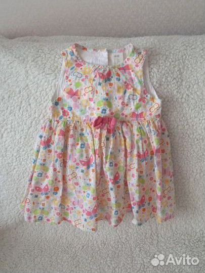 Платье для девочки 74 80 H&M