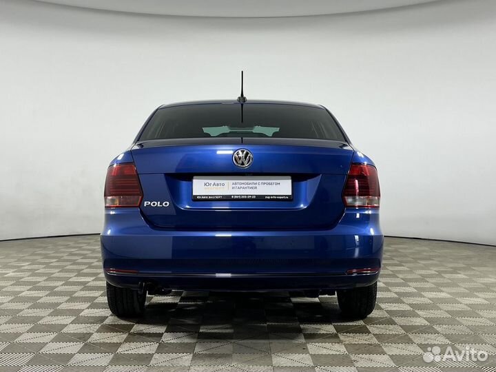 Volkswagen Polo 1.6 AT, 2019, 6 434 км