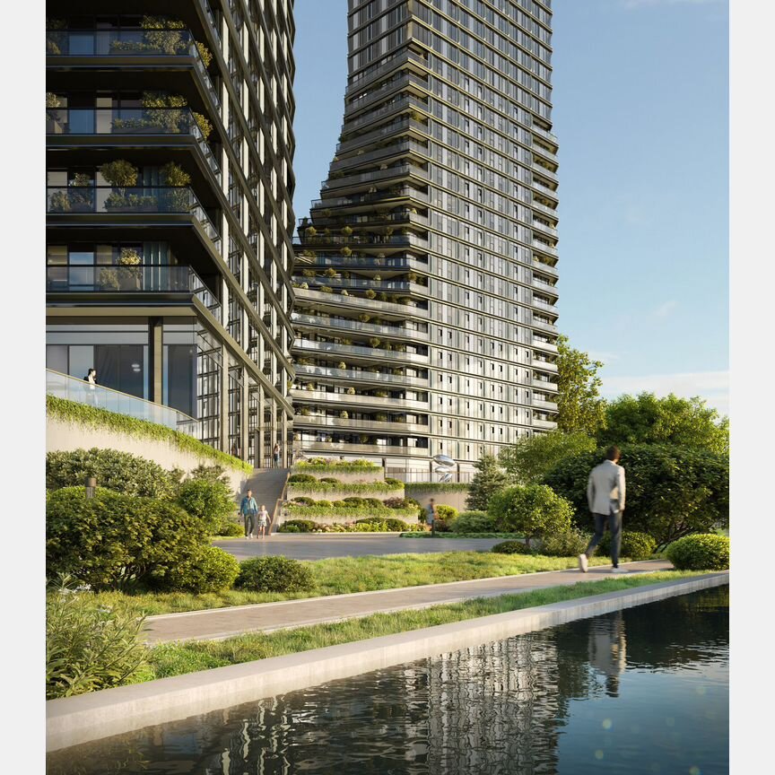 2-к. квартира, 74,5 м², 20/46 эт.