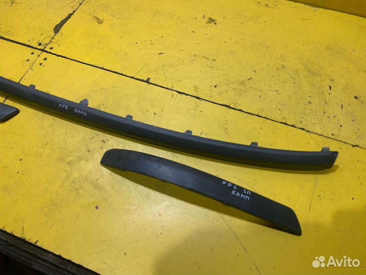 Накладка заднего бампера Ford Focus 2 2005-2008