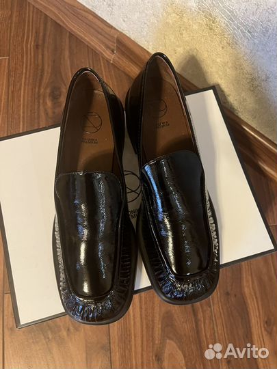 Лоферы натуральная кожа 38