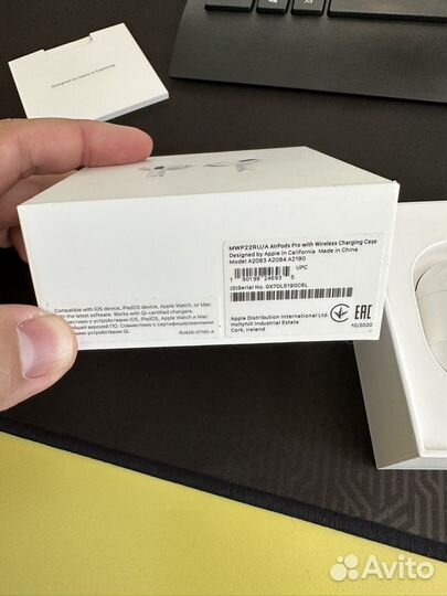 Наушники apple Airpods pro