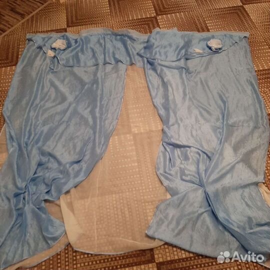 Тюль со шторами