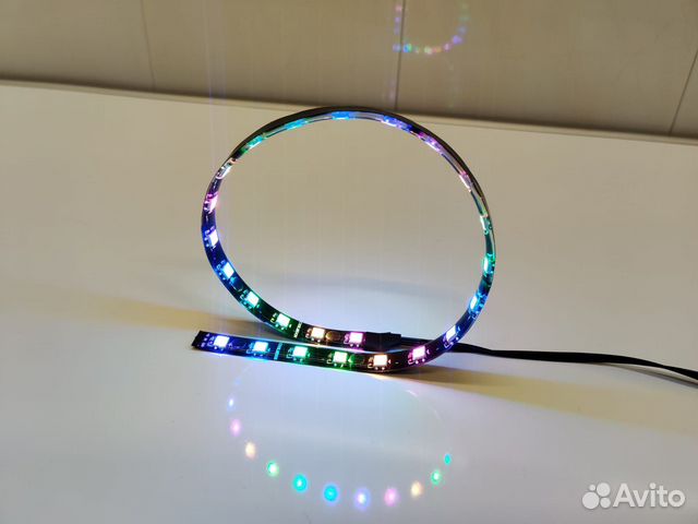 Светодиодная лента для пк argb на магните 3 pin 5V